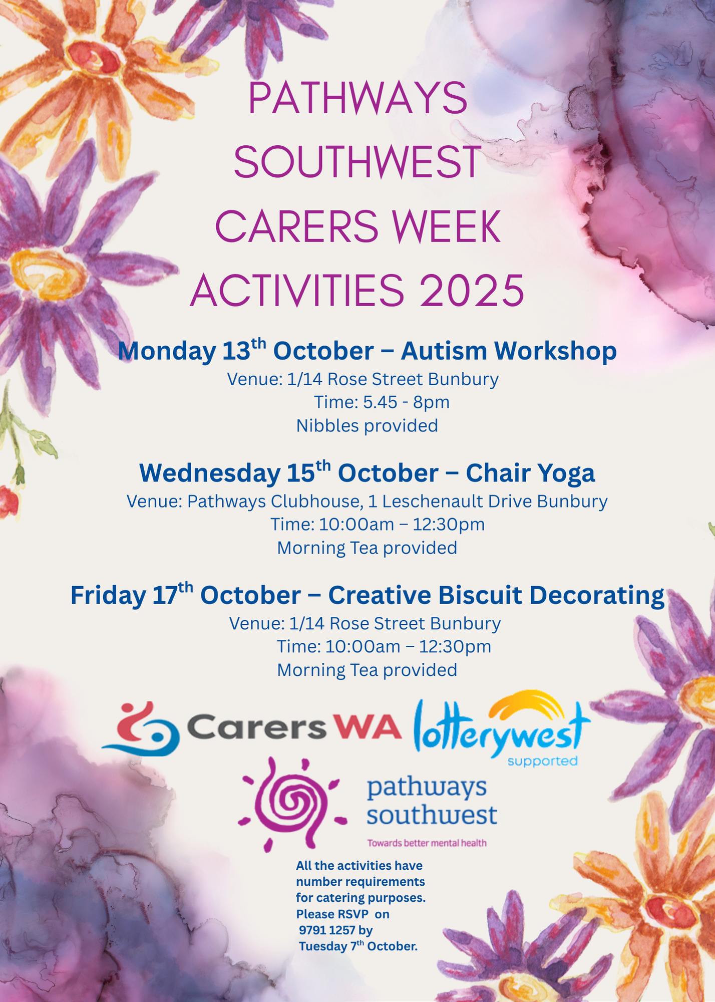 Carers’ Week 2025 Activities | Pathways SouthWest